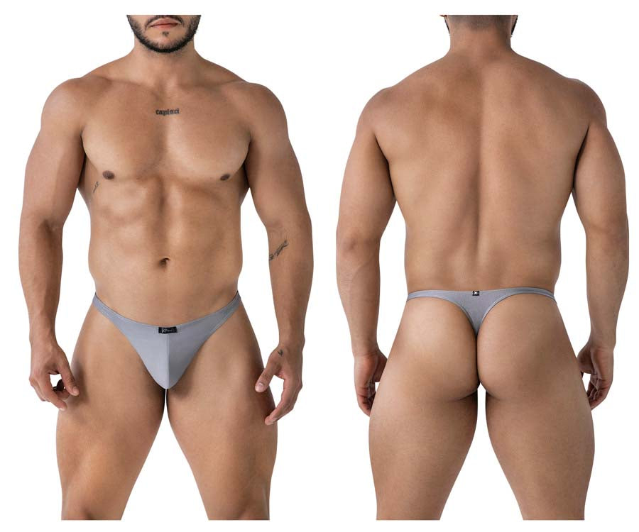 Xtremen 91232 Mens Microfiber Contoured Thongs Gray