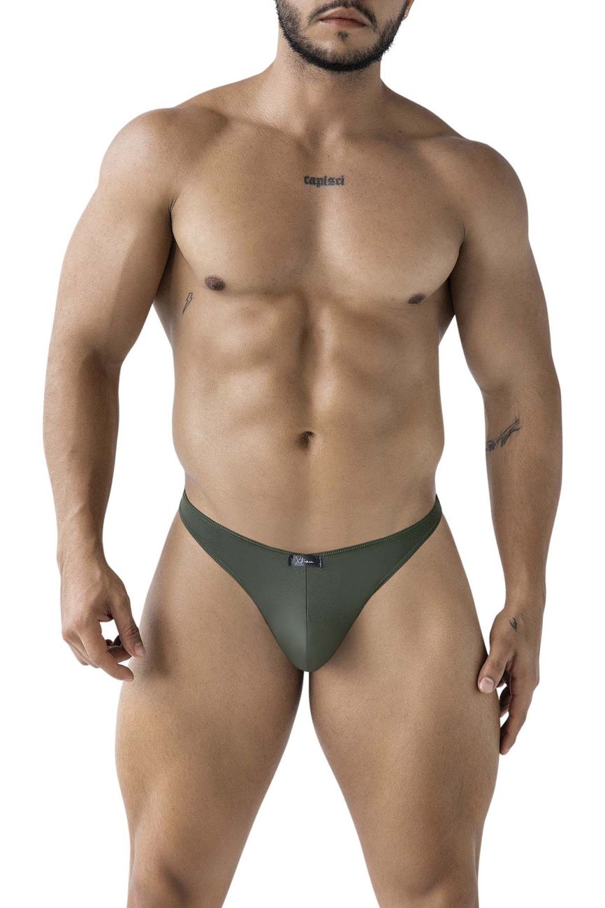 Xtremen 91238 Mens Ultra Comfortable Microfiber Thongs Green