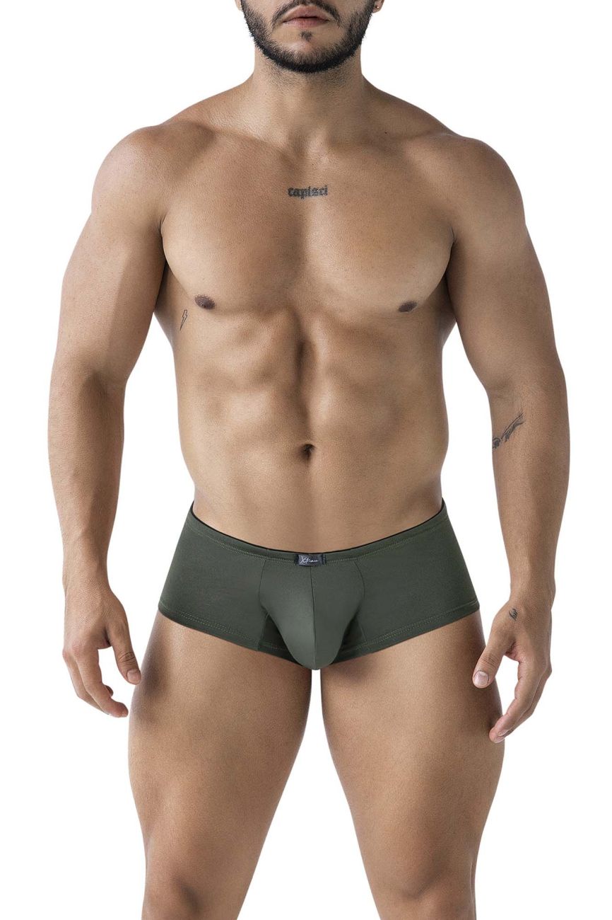 Xtremen 91240 Mens Soft & Sexy Microfiber Trunks Green