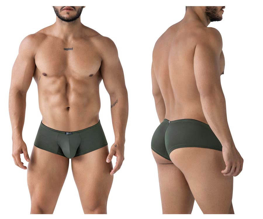 Xtremen 91240 Mens Soft & Sexy Microfiber Trunks Green