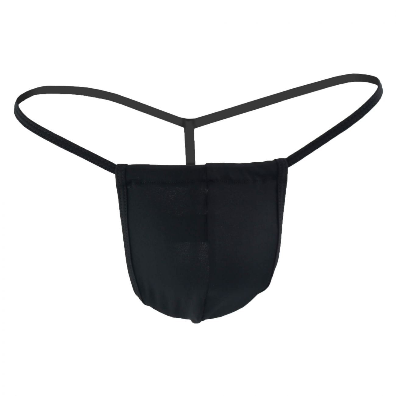 CandyMan 9586X Basic Thong Black Plus Sizes