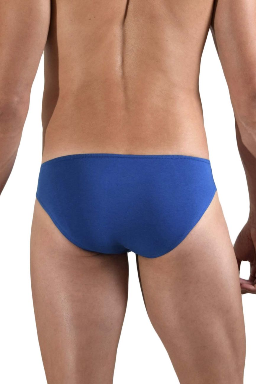 Doreanse 1281-BLU Hang-loose Briefs Blue Plus Sizes