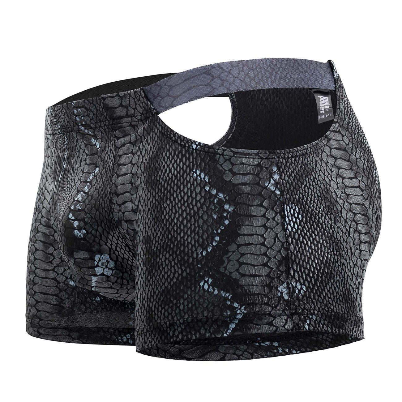 Male Power 153-282 S-naked Pouch Short Black-Blue