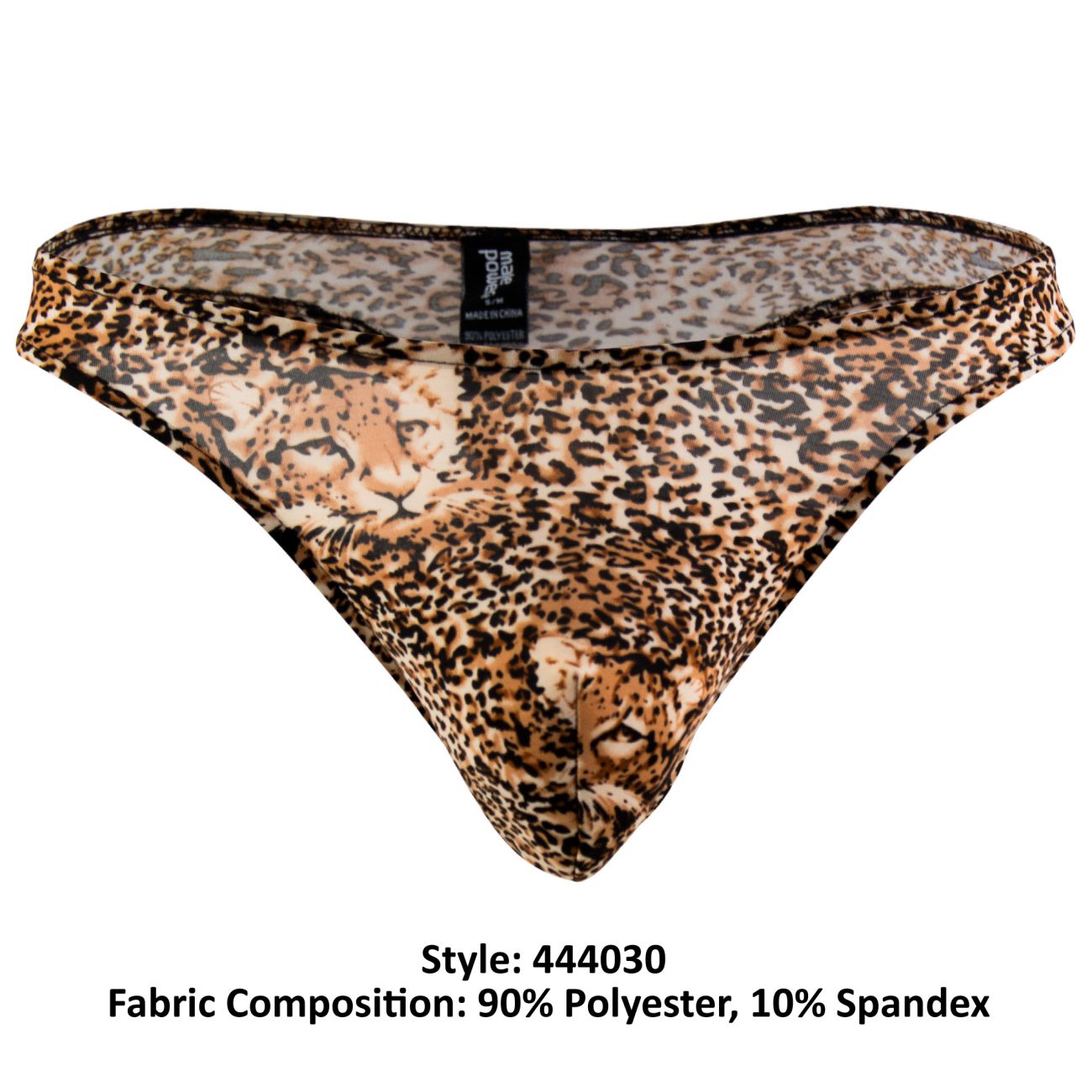 Male Power 444030 Animal Wonder Thong Leopard